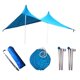 thumbnail image 1 of Toldo para de Pya Familiar para 3-4 Personas | Protección UPF50 | Lona de Refugio Sor Portátil Grande para , Campamen Azul Sunnimix Toldo para toldo con sombrilla, 1 of 8
