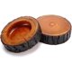 thumbnail image 3 of Cenicero de madera para hombres, elegante arte y decoración, 5,5 pulgadas, redondo, duradero, de madera maciza, para el hogar, la oficina y para fumar al aire libre, 3 of 8