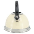 thumbnail image 4 of Mr. Coffee Clarefield 2.4 Quart Stainless Steel Whistling Tea Kettle in White, 4 of 7