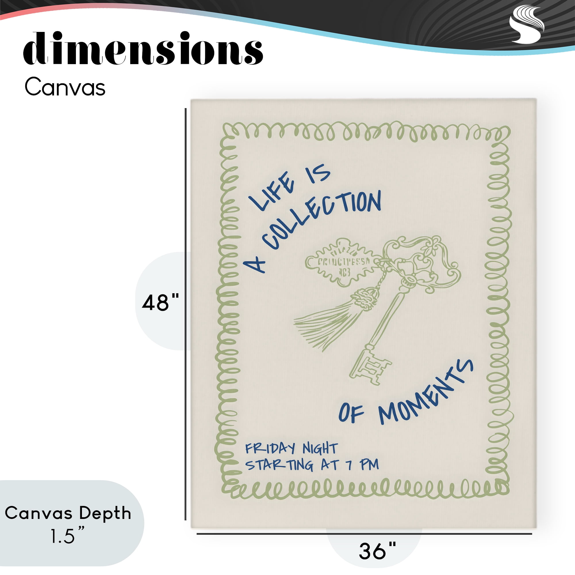 Stupell Industries A Collection of Moments Canvas Wall Art, design by The Prints Vibe