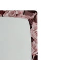 thumbnail image 3 of Ambesonne Floral Fitted Sheet, Romance Painting Roses Print, King Size, Dark Maroon Pale Pink, 3 of 5