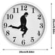 thumbnail image 3 of Reloj de pared Monty Python, divertido y tonto, reloj de pared único con movimiento de barrido silencioso, impresión acrílica de cuarzo para sala de estar, dormitorio, cocina, baño, aula, habitación, 3 of 5