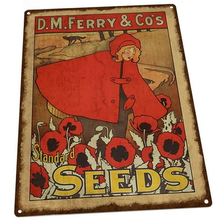 Vintage Seed Signs Standard Seeds Vintage Advertisement 9