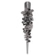 thumbnail image 1 of 1 Pinza para el cabello con forma de pico de pato, adornada con diamantes de imitación, horquilla para el cabello, pasador para peinar, accesorio para el cabello (Gris), 1 of 7