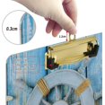 thumbnail image 4 of FMSHPON Sea Shell Starfish Clipboard Hardboard Wood Nursing Clip Board and Pull for Standard A4 Letter 13x9 inches, 4 of 8