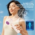 thumbnail image 4 of Handheld Fan High Speed Rechargeable with Ice Cooler Long Battery Digital Display for Indoor Outdoor Activities, 4 of 7
