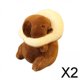 thumbnail image 1 of Llavero de muñeco de peluche, Peluche Llavero Decoraciones Bolso Colgante,Carpincho Bolso de coche Monedero Llavero Hombres Regalos para hombres,Llavero con dijes para bolso de, 1 of 8