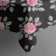 thumbnail image 5 of Pioneer Flower Floral Print Pattern Square Tablecloth, Waterproof Wipeable Spillproof Washable Table Cover for Home Kitchen Party Decor, 42"x42", 5 of 6