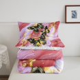thumbnail image 4 of Red Marble Comforter Set Gold Butterfly Down Comforter,Lilac Marbling Bedding Set Full,Abstract Ombre Ink Fluid Art Quilt Set Rustic Animal Dreamy Butterflies Room Decor Aesthetic, 4 of 7