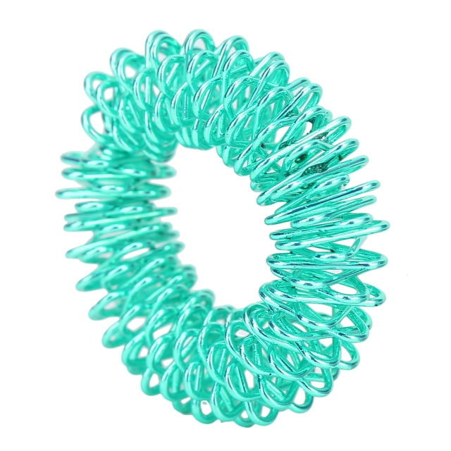 Sensory Rings, Massage Finger Rings Safe To Use For Family For Home Gold,Silver,Green