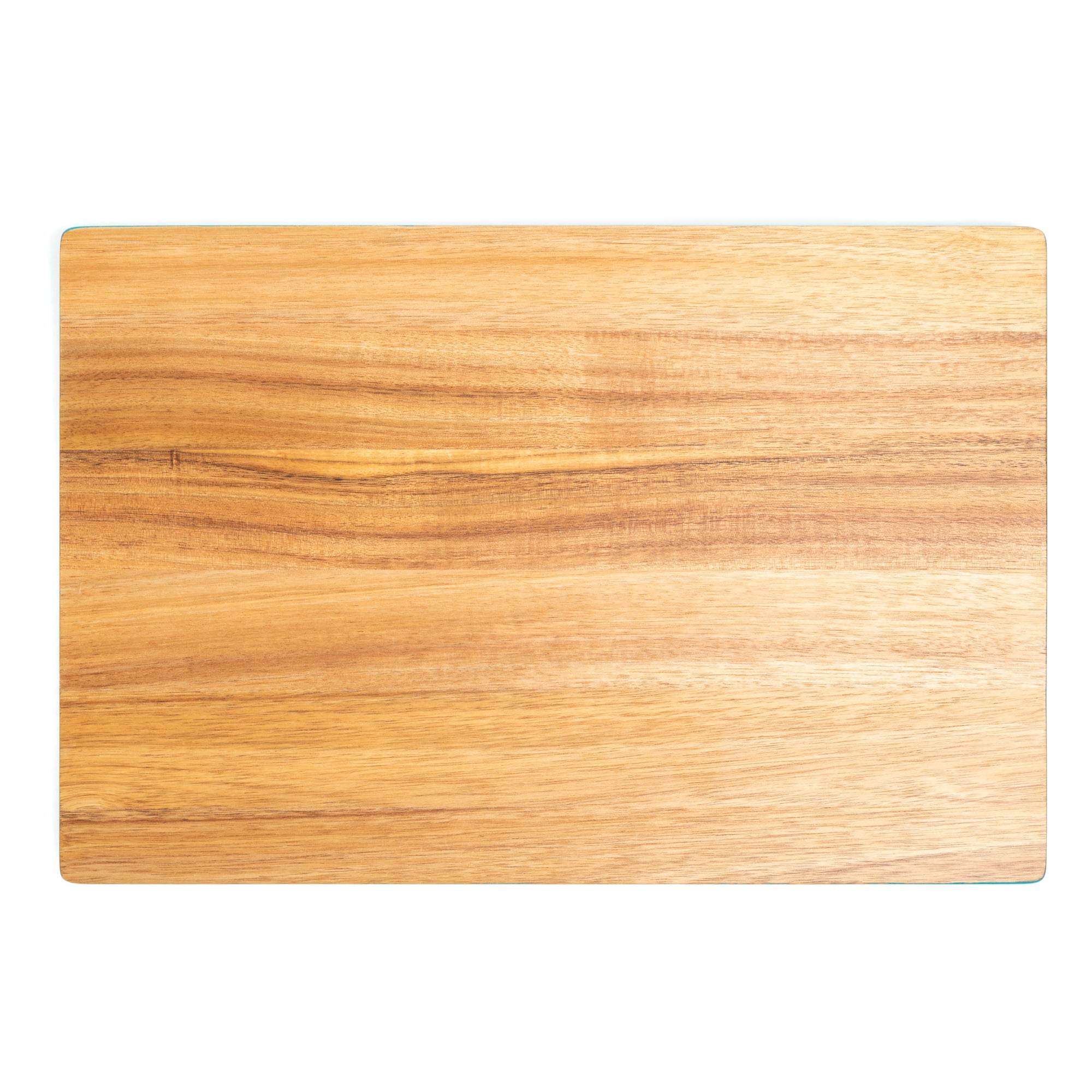 Pioneer Woman Spring Floral 12" x 18" Acacia Wood Cutting Board, Teal