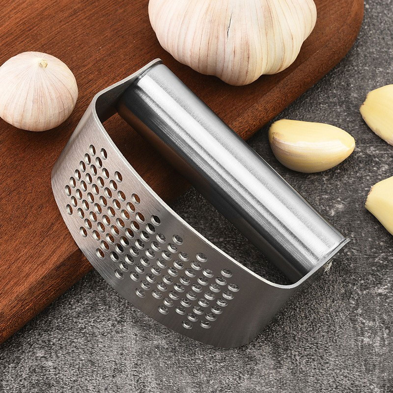 ORBLUE Presse-ail En Acier Inoxydable – Ensemble De Broyeur Et