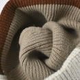 thumbnail image 3 of Winter Hat Cold Weather Gear Autumn and Winter Men's Outdoor Warm Single Layer Hat Color Matching Personality Fashion Woolen Hat, 3 of 5