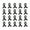 Black, variant on Alloy Charity Ribbon Pins Pack of 20 Piece Volunteer Accessories User Friendly Design Funeral Memorial Brooch