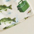 thumbnail image 6 of NOLDARES Toddler Kids Baby Boy Summer Outfits 2pcs Cartoon Panda Print Short Sleeve Tee Shirt Elastic Waist Drawstring Shorts Clothes(Green,18-24 Y), 6 of 9