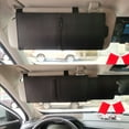 thumbnail image 3 of BIBABLYKE Car Sun Visors Extender Anti Glares Shade Auto Sun Visors for Driver & Passenger Side Short People Automotive Accessory, 3 of 8