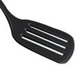 thumbnail image 4 of Troglfold Turner Plastic Slotted Turner Non-Stick Heat-Resistant Kitchen Utensil with Vacuum Ergonomic Handle for Home Kitchen - Black,11.61"X3.35"X0.39", 4 of 10
