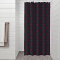 thumbnail image 2 of Green and Red Christmas Plaid Pattern Shower Curtain 36"x72" ,Bathroom Decorative Shower Curtains Set with 12 Hooks,Modern Waterproof Washable Shower Curtain, 2 of 6