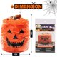 thumbnail image 4 of Bolsas grandes de plástico para hojas de basura de calabaza de Halloween para el hogar, decoración de jardín al aire libre, bolsa de césped, accesorios de feliz fiesta de Halloween, 4 of 4