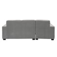 thumbnail image 4 of Sofá Love Chaise Izquierdo en L Eros 3 Plazas Gris para Sala, 4 of 8