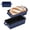 Navy, variant on Northriver Casting 9×5 Inch Cast Iron Loaf Pan with Lid | Bread Baking Pan | Even Heat Distribution for Homemade Bread, Cake, and Meatloaf | 2 Piece Set