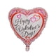 thumbnail image 2 of Globo de aluminio en forma de corazón de 18 pulgadas nuevo diseño de globo de amor con impresión de boda del Día de San Valentín occidental I LOVE YOU, 2 of 6