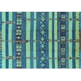 thumbnail image 1 of Ahgly Company Indoor Rectangle Oriental Light Blue Industrial Area Rugs, 6' x 9', 1 of 4