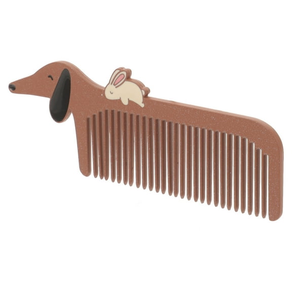 LULULION Small Hair Comb Zinc Alloy Scalp Massage Hair Combs for Women Birthdays 1Set