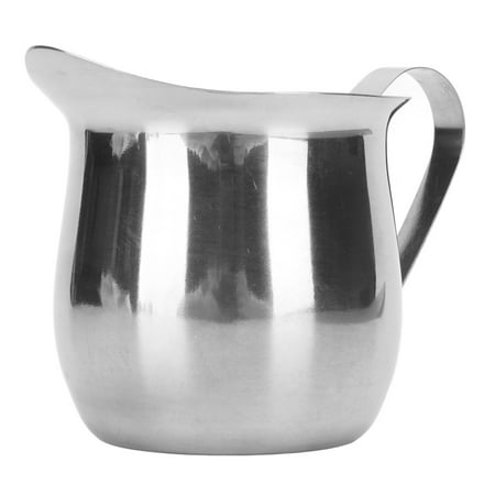 

Milk Steam Pitcher Milk Frothing Pitcher Safe Stainless Steel Ergonomic For Coffee Shop 2oz 5oz 8oz