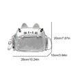 thumbnail image 2 of Bag Crossbody Handbag Cat PU Cuero Correa Ajustable Consequera Segura Bolsas Bolsillo Transparente Casuales para Mujeres, 2 of 9