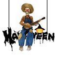 thumbnail image 3 of Adorno Esqueleto Tocando Banjo Halloween S (con Luz) Amarillo, 3 of 9
