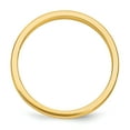 thumbnail image 2 of Bande Polie Fuselée en Or Jaune 14K 3mm, 2 of 2