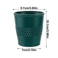 thumbnail image 6 of Yooshoverk Flower Pot, White, Plastic Glazed, Decorative Vase, Living Room Home Arrangement, 6 of 6