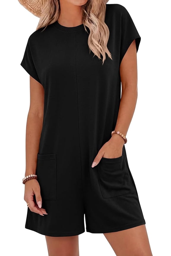 Rompers for Women Summer Casual Dressy One Piece Shorts Tshirt Pants Jumpsuit Beach Vacation Clothes Outfit