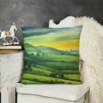 thumbnail image 2 of YINGXI  Throw Pillow Covers Home Decor Green Yellow Painting Summer Tree Spring Pillow Cases Decorative  22x22in, 2 of 5