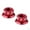 Red, variant on Hub Nut M10 Wheel Hub Fixed Gear Axle Screw Maintenance Supplies Red