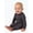 Dark Grey, variant on Modern Moments by Gerber Baby Boy Long Sleeve Slouch Romper, Sizes 0/3 Months - 24 Months