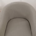 thumbnail image 4 of Stretch Club Chair Slipcover Tub Chair Covers, 1 Piece Armchair Covers Jacquard Sofa Slipcover Armchair Covers Furniture Protector Tub Chair Slipcover For Tub Chair-white, 4 of 7