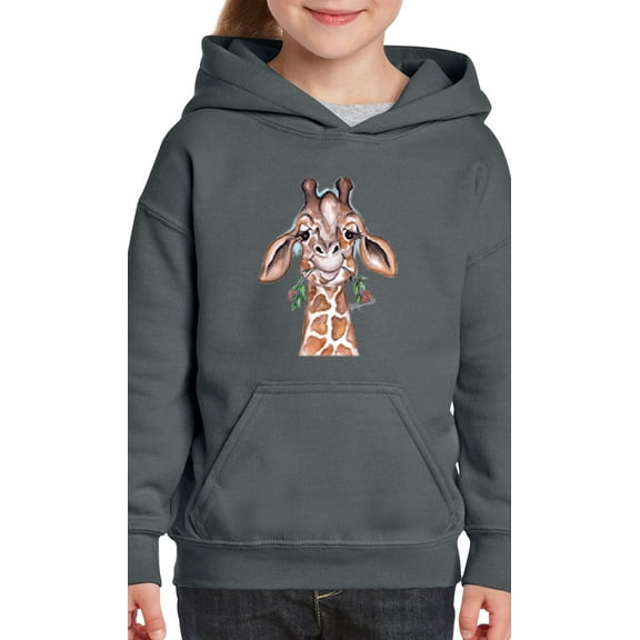 IWPF - Big Girls Hoodies and Sweatshirts - Giraffe