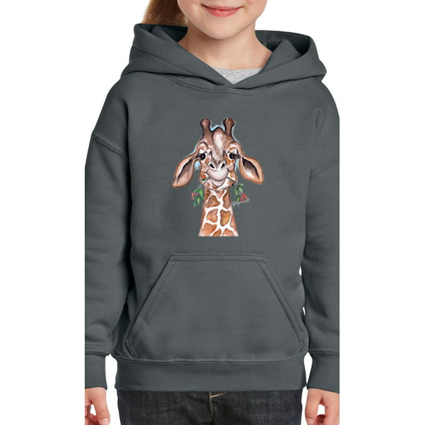 IWPF - Youth Giraffe Hoodie For Girls and Boys Sweatshirt - Walmart.com ...