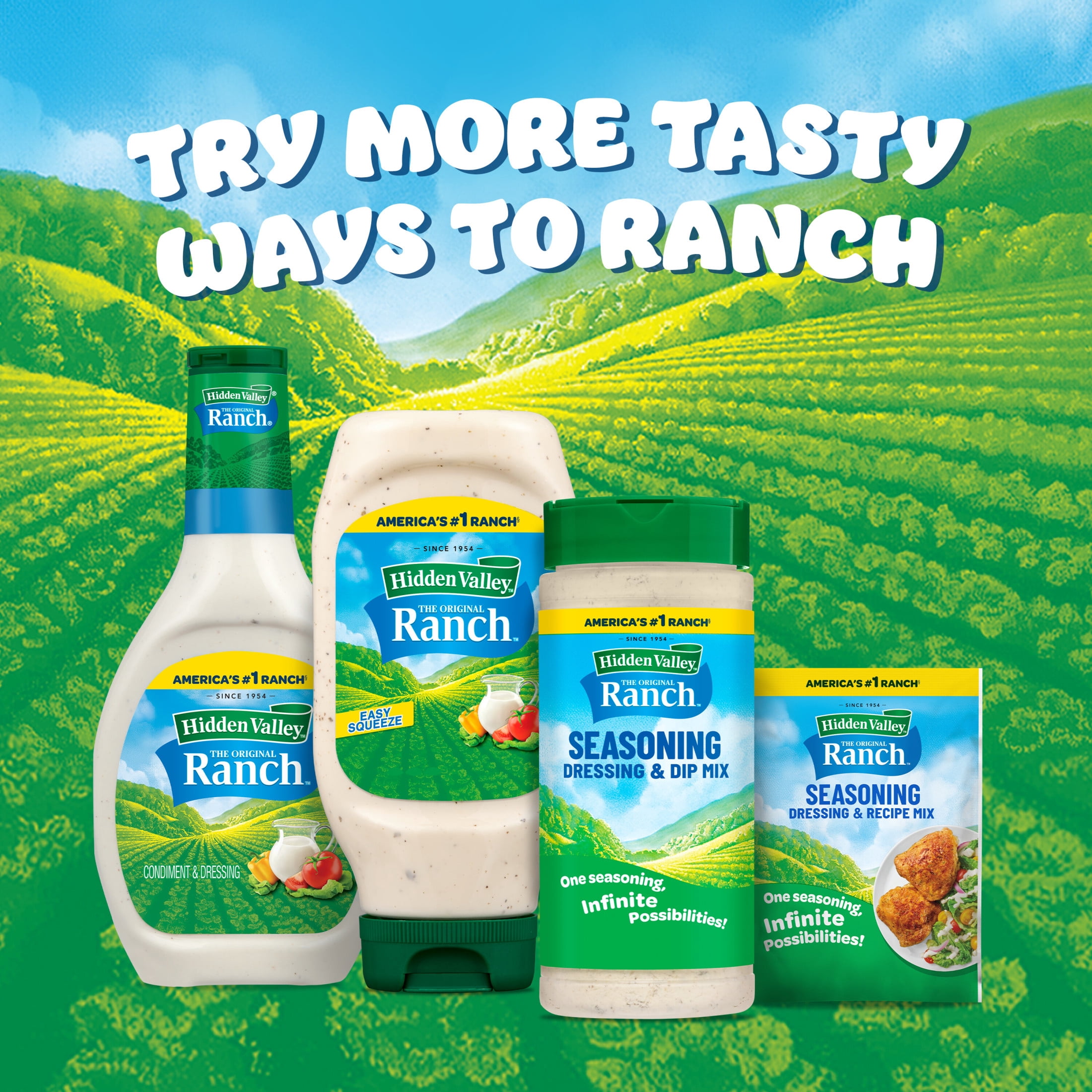 walmart ranch dressing California Avocado & Dip sandwiches and wraps Twin Pack Hidden Valley Original