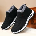 thumbnail image 6 of YLYL Women's Snow Boots Warm Fleece Lined Slip on Winter Indoor Outdoor Walking Shoes, 6 of 8