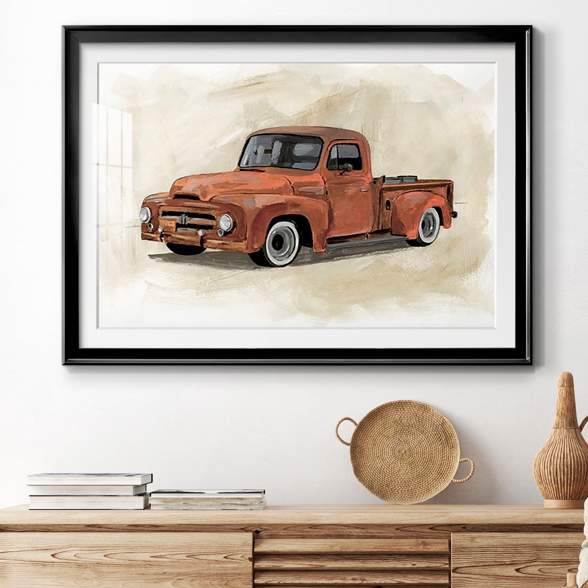 Pickup IV Premium Framed Print - Ready to Hang