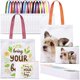thumbnail image 1 of Bolsas de lona MAFYE, paquete de 30 unidades, para sublimación, color DIY, 1 of 8