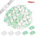 thumbnail image 1 of MYG 100Pcs Light Strip Mounting Clips, White Self Adhesive Led Light Fasteners, 1 of 9