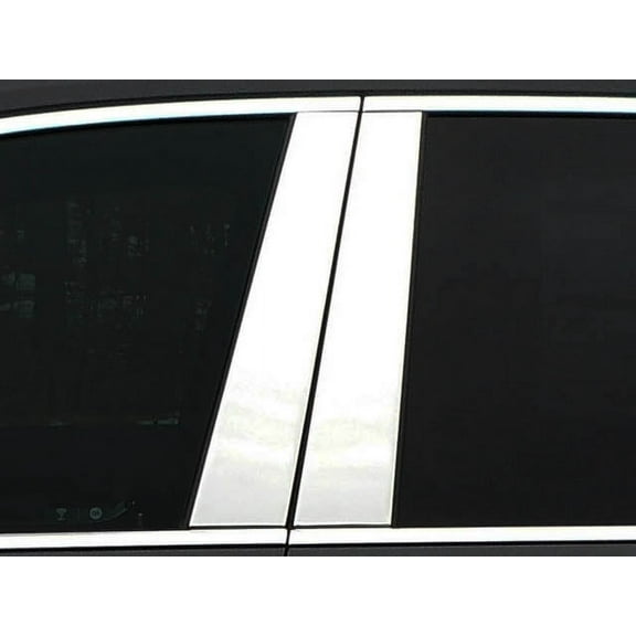 Stainless Steel Pillar Trim 4Pc Fits 2020-2021 Cadillac XT6 PP60210 QAA