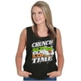 thumbnail image 4 of Saint Paddys Crunch Time Tootsie Owl Tank Top T Shirts Men Women Brisco Brands S, 4 of 5