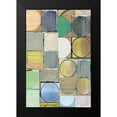 thumbnail image 2 of Cartissi 17x24 Black Modern Framed Museum Art Print Titled - Pastel Tiles II, 2 of 5