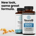 thumbnail image 7 of NeuroQ Memory & Focus - Boosts Cognitive Performance & Healthy Brain Function -Formula by Dr. Dale Bredesen - Gotu Kola Ginkgo Phosphatidylserine Coffee Fruit & Propolis - 60 Capsules, 7 of 7