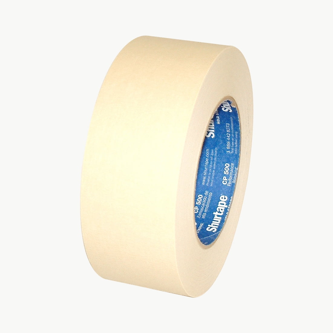 Shurtape Cp 500 High Temperature Masking Tape 2 In X 60 Yds Natural Walmart Com